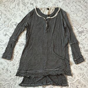 Free People We the Free Long Sleeve Striped Thermal Tee